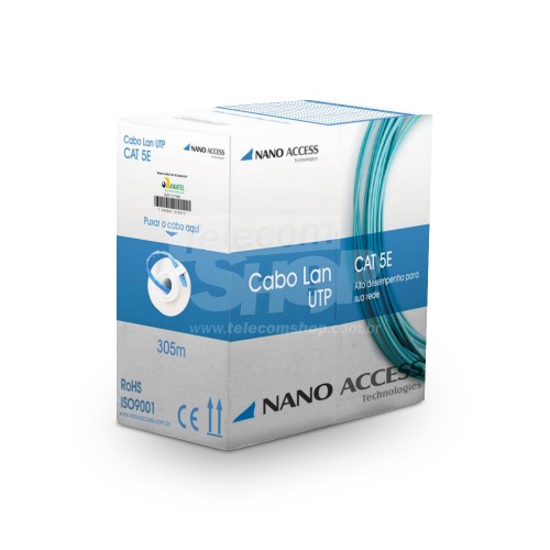 Cabo de rede Cat5e Nano Access